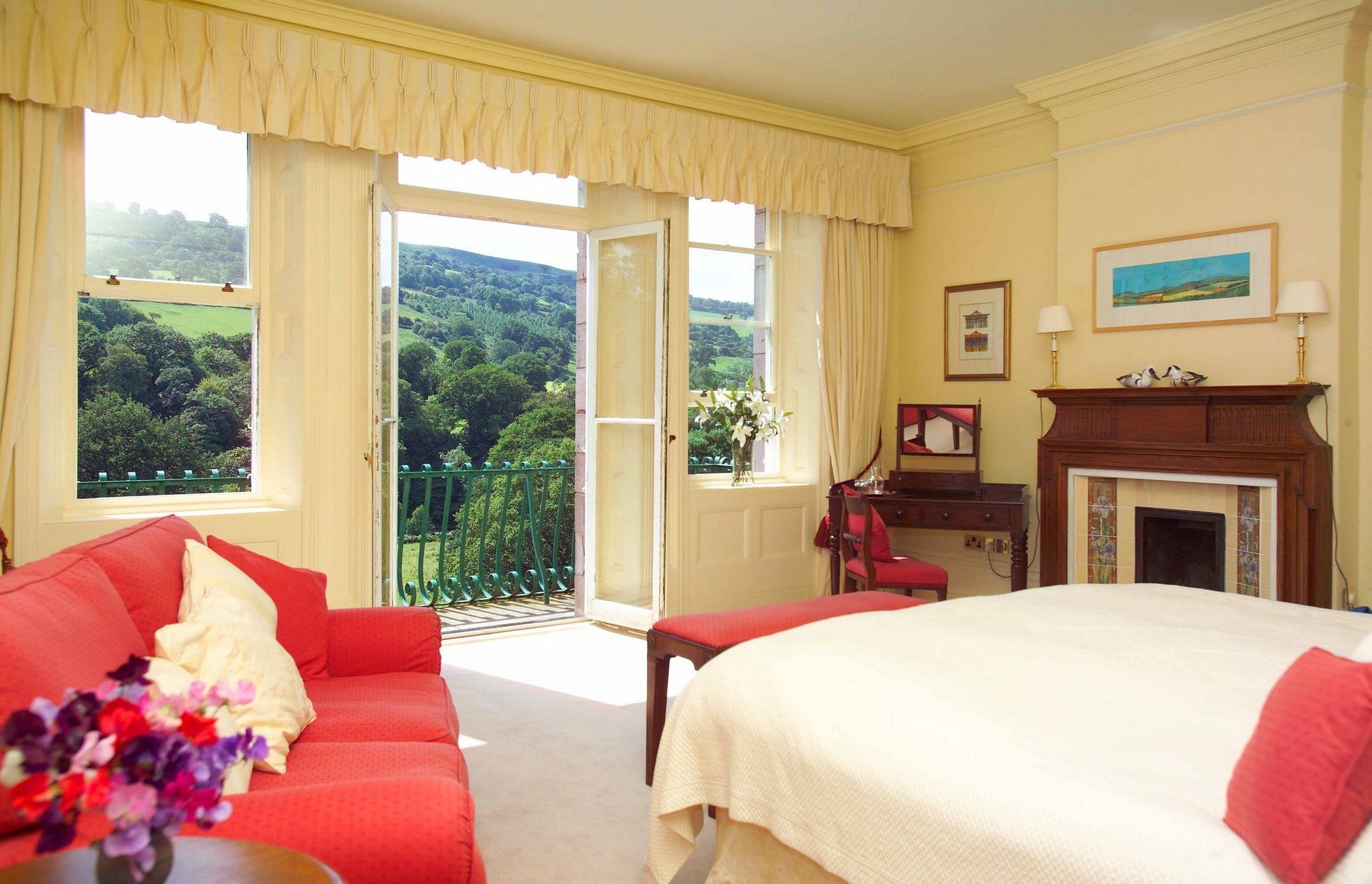 Gliffaes Country House Hotel Crickhowell Chambre photo